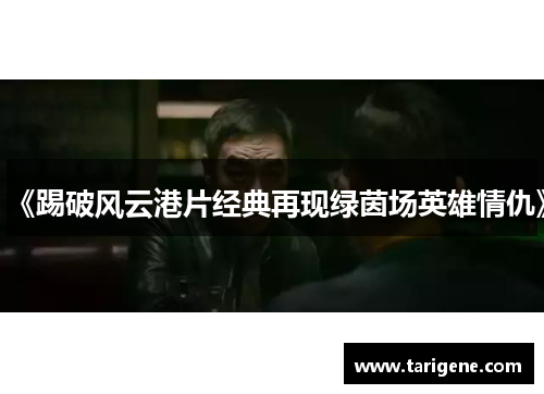 《踢破风云港片经典再现绿茵场英雄情仇》